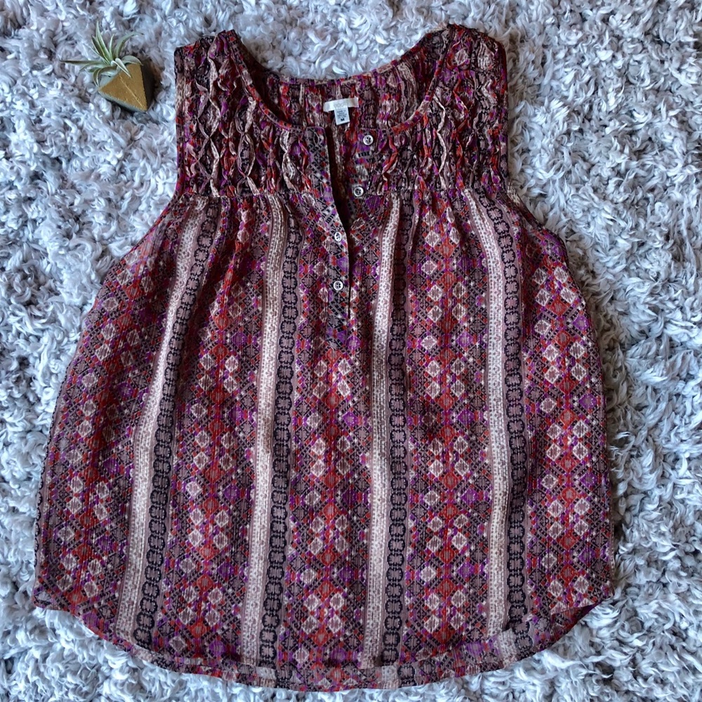 Urban outfitters lightweight boho top Size M